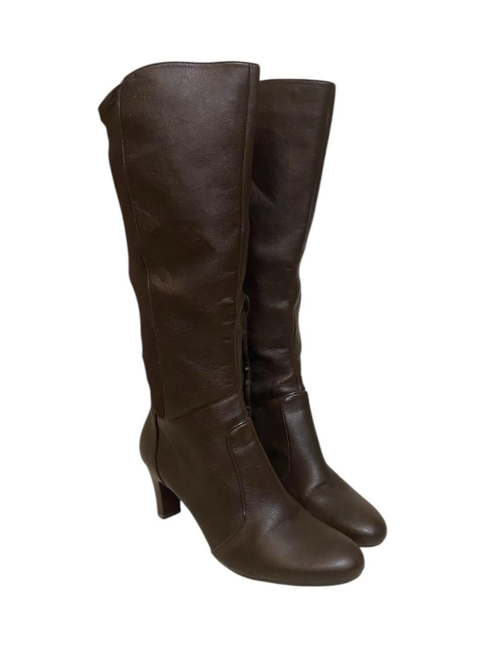 Easy Spirit Chocolate Brown Knee High Boots